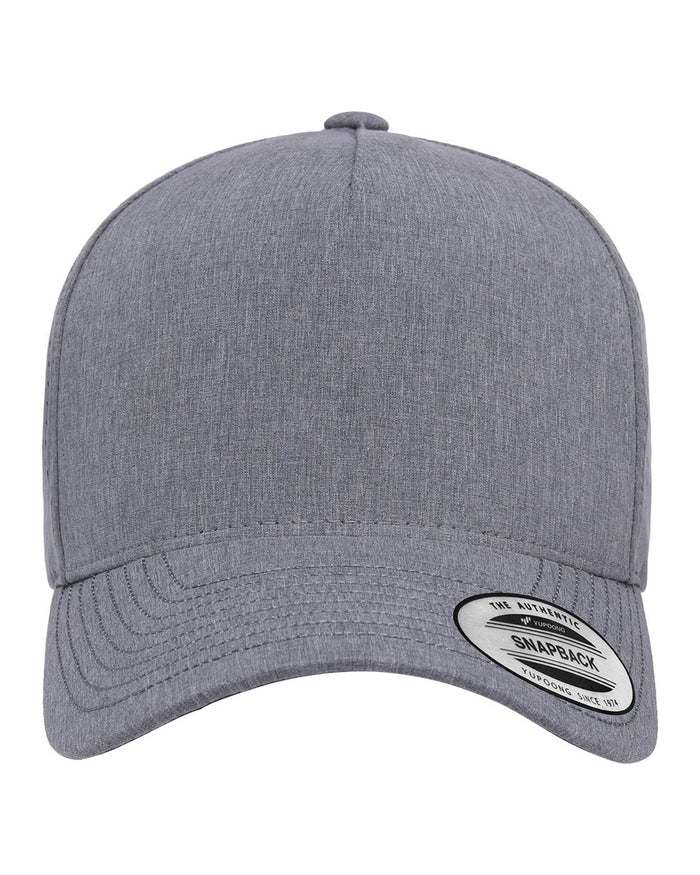 Five-Panel Snapback with Perforated Cap