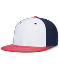 WHITE/NAVY/RED