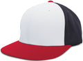 WHITE/NAVY/RED