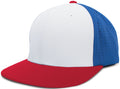 WHITE/ROYAL/RED