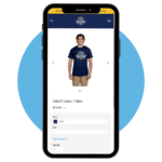 custom t shirts online team stores blue cactus printing