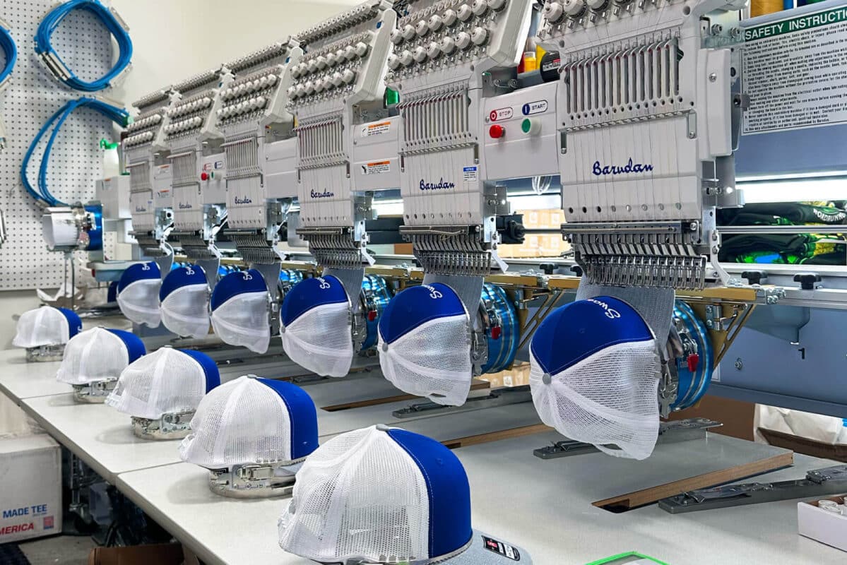 embroidery at blue cactus printing