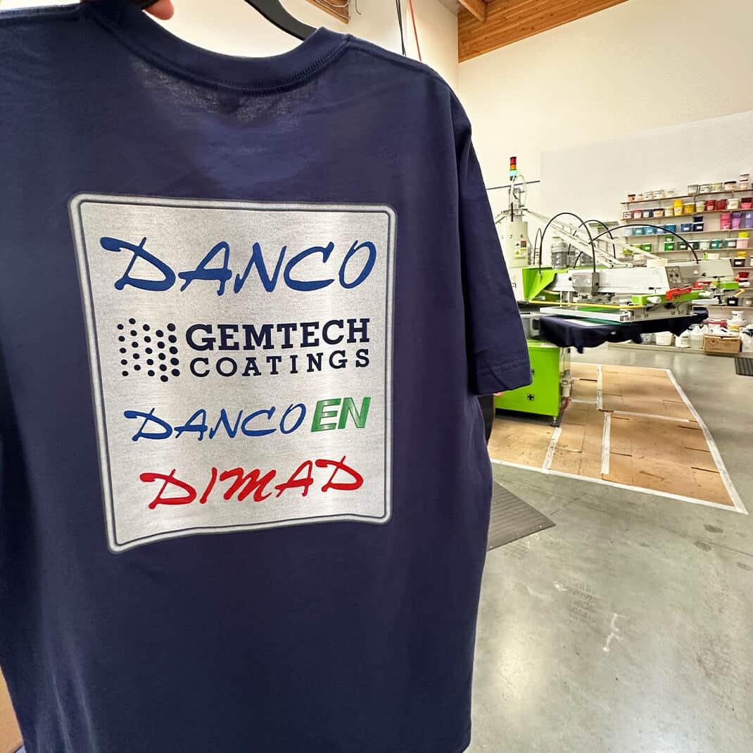 Request a Quote 5 screen printed tshirts