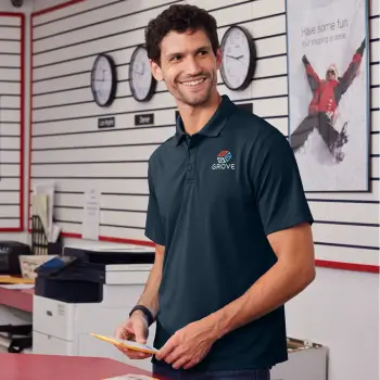 Embroidered polo shirts